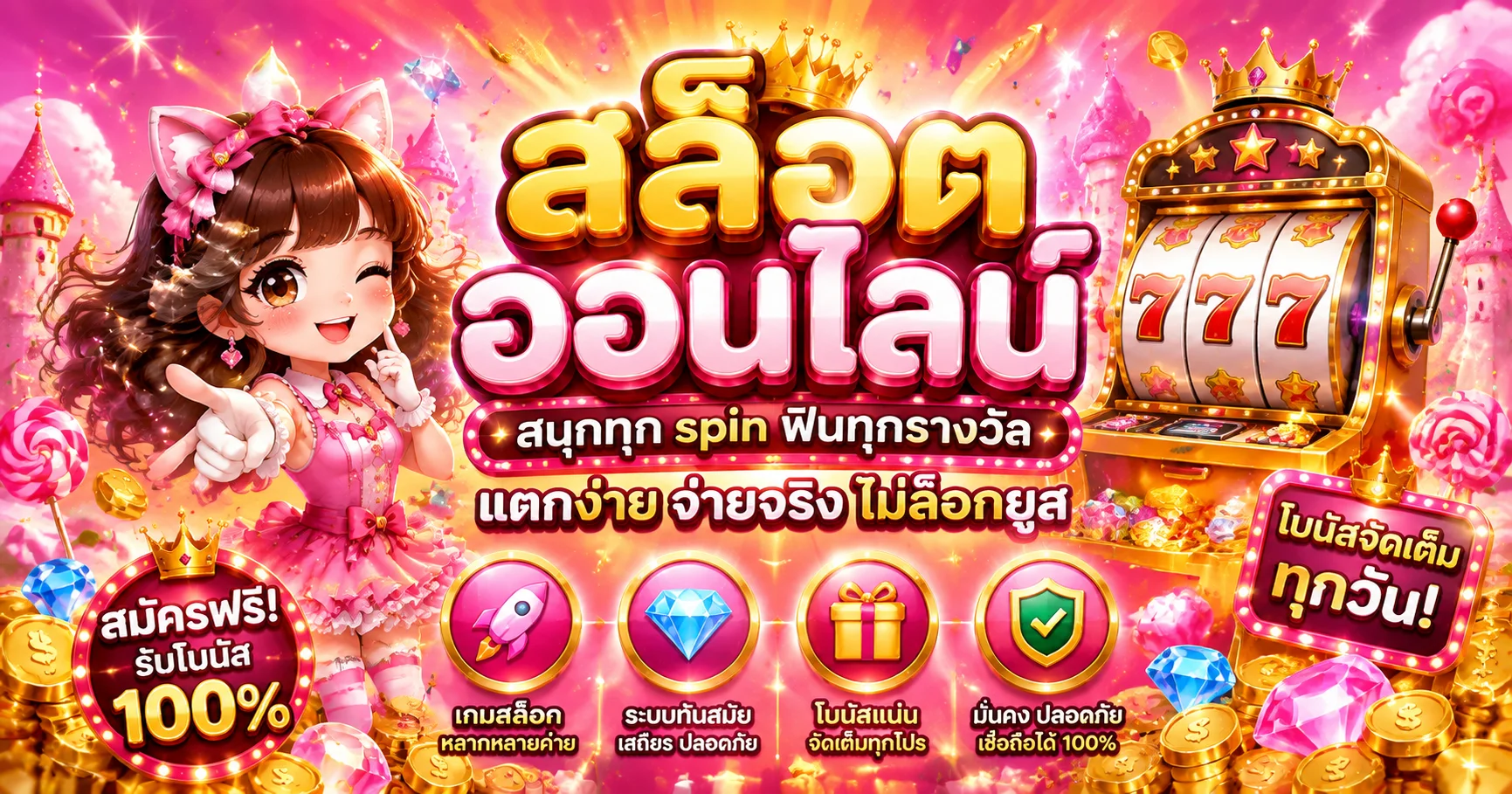 สล็อตออนไลน์ EZPLAY777 รวมทุกค่ายเกมสล็อตเว็บตรง